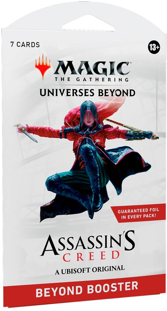 Magic the Gathering - MTG - Universes Beyond - Assassin's Creed - Beyond Blister Booster Pack