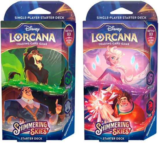 Disney Lorcana Shimmering Skies Starter Deck