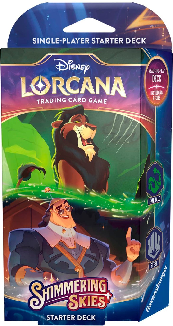 Disney Lorcana Shimmering Skies Starter Deck