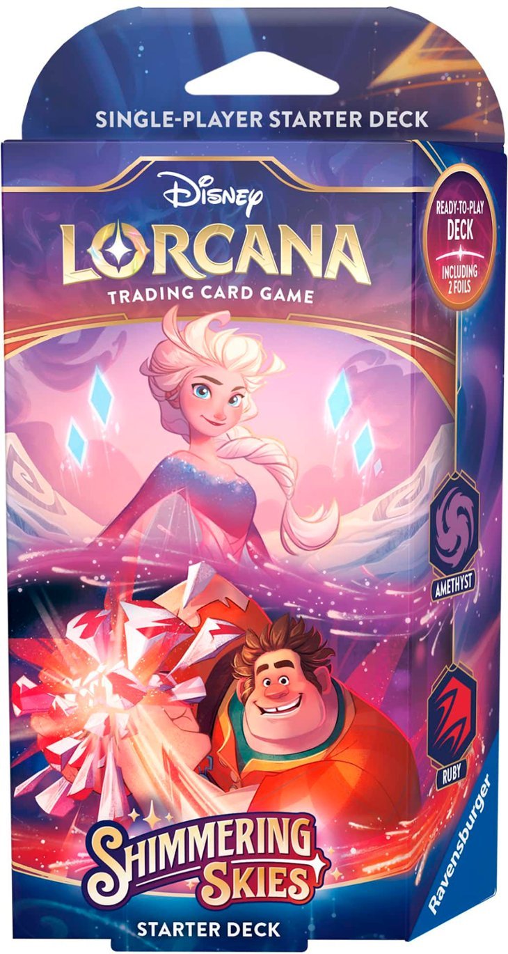 Disney Lorcana Shimmering Skies Starter Deck