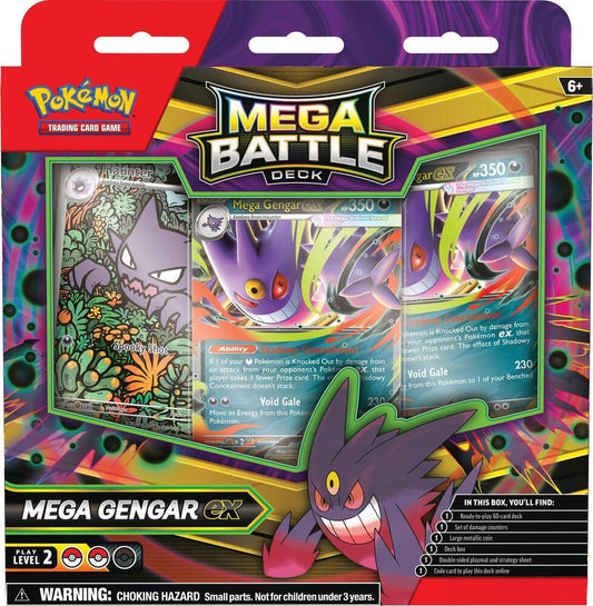 Pokemon - Mega Battle Deck - Mega Gengar Ex
