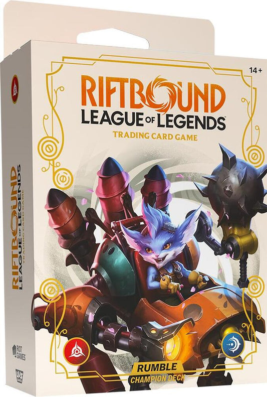 Riftbound - League Of Legends - Spiritforged - Champion Deck - Rumble