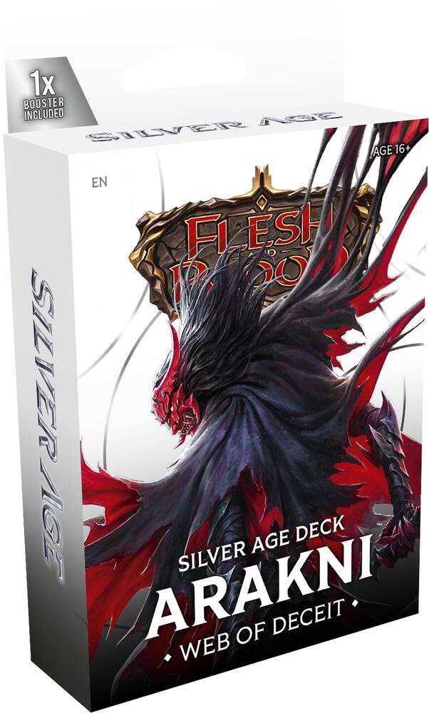 Flesh And Blood- Silver Age Chapter 2 Deck - Arakni, Web of Deceit (Chaos Assassin)