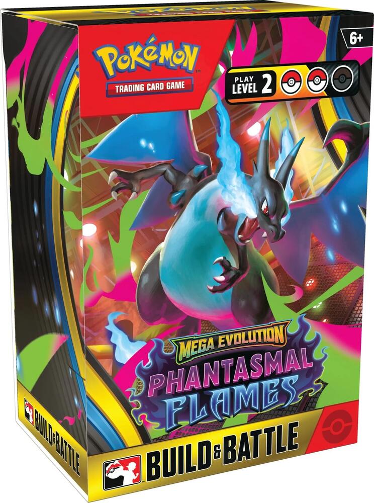 Pokemon - Mega Evolution - Phantasmal Flames - ME02 - Build And Battle