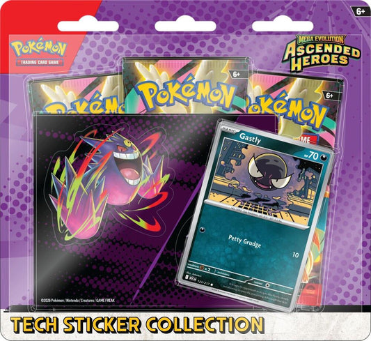 Pokemon - Ascended Heroes - ME2.5 - Tech Sticker Collection - Gastly