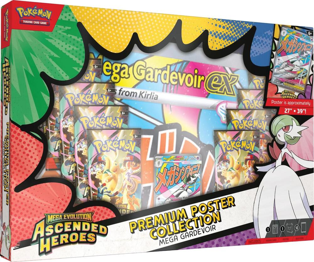 Pokemon - Mega Evolution - Ascended Heroes - ME2.5 - Premium Poster Collection - Styles Vary
