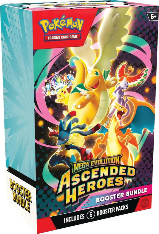 Pokemon - Mega Evolution - Ascended Heroes - ME2.5 - Booster Bundle