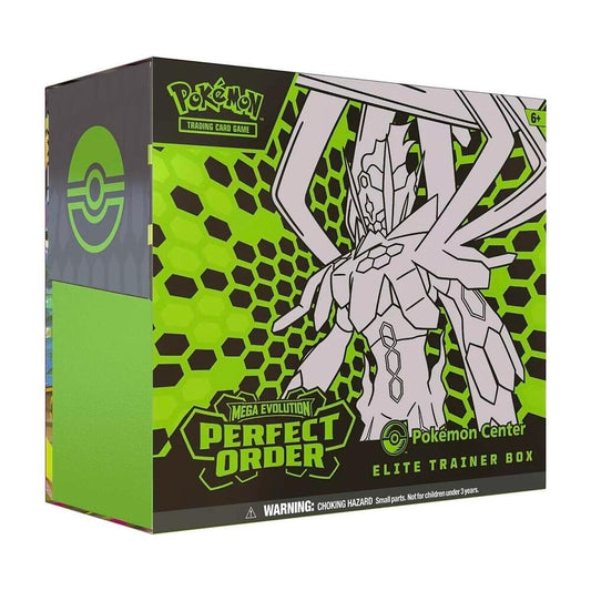 Pokemon - Mega Evolution - Perfect Order - ME03 - Elite Trainer Box - ETB - Pokemon Center Exclusive