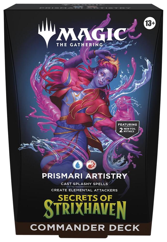 Magic The Gathering - MTG - Secerts of Strixhaven - Commander Deck - Prismari Artistry