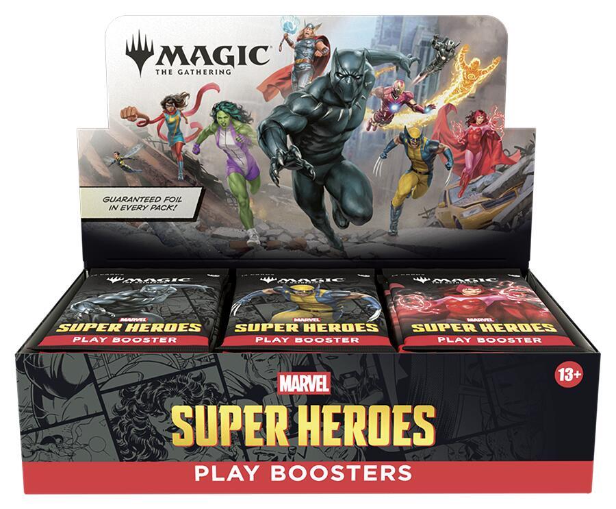 Magic The Gathering - MTG - Marvel Super Heroes - Play Booster Box