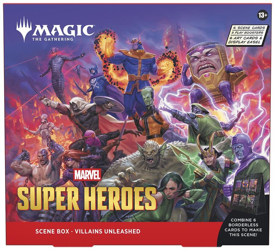 Magic The Gathering - MTG - Marvel Super Heroes - Scene Box - Styles Vary