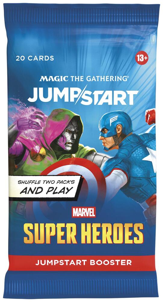 Magic The Gathering - MTG - Marvel Super Heroes - Jumpstart Booster Pack