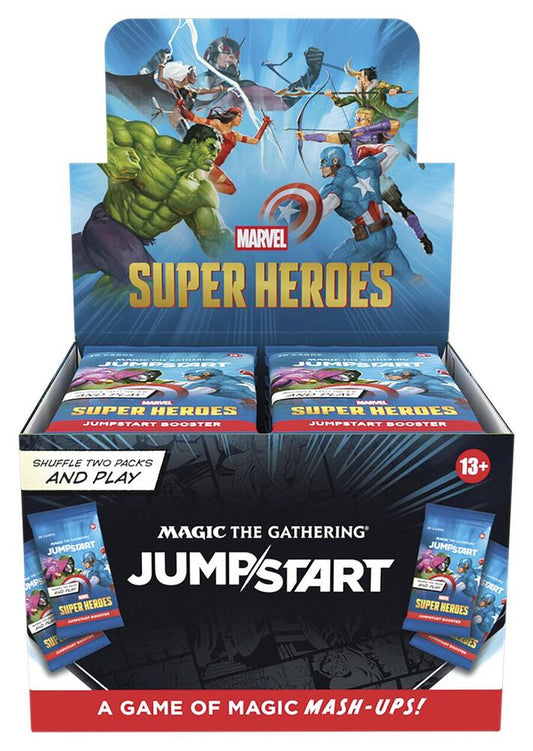 Magic The Gathering - MTG - Marvel Super Heroes - Jumpstart Booster Box