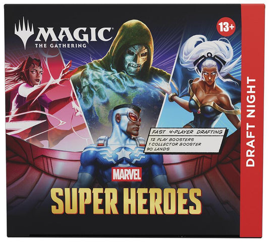 Magic The Gathering - MTG - Marvel Super Heroes - Draft Night