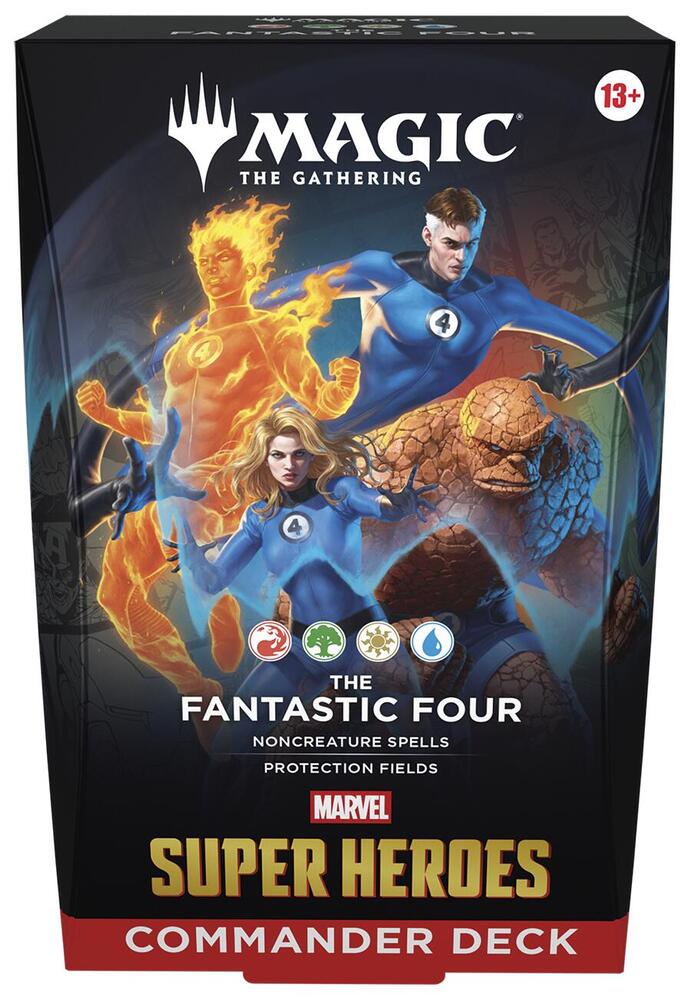 Magic The Gathering - MTG - Marvel Super Heroes - Commander Deck - Styles Vary