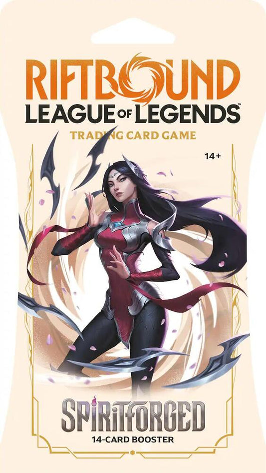 Riftbound - League Of Legends - Spiritforged - Sleeved Booster Pack