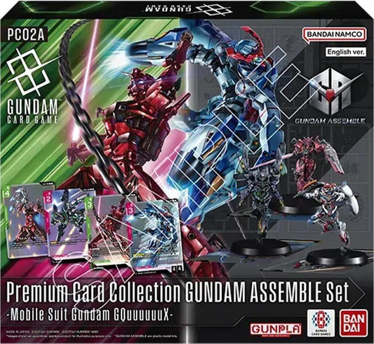 Bandai - Gundam - Premium Card Collection Gundam Assemble Set - PC02A - Mobile Suit Gundam: GQuuuuuuX