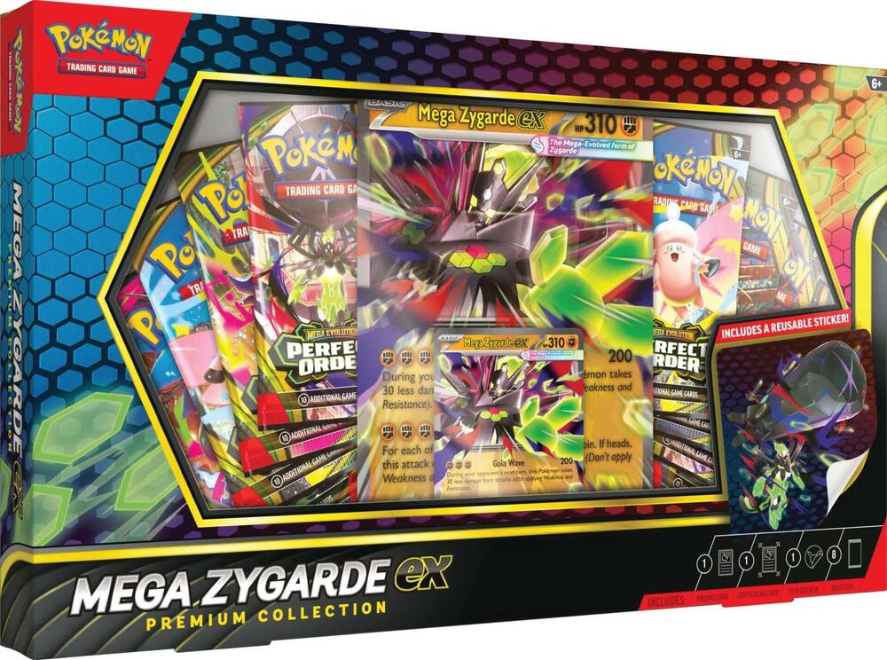 Pokemon - Mega Zygarde Ex Premium Collection Box