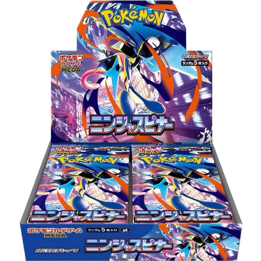 Pokemon - Ninja Spinner - M4 - Booster Box - Japanese