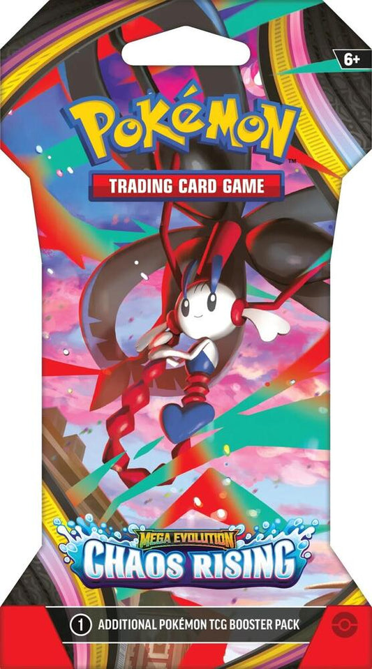 Pokemon - Mega Evolution - Chaos Rising - ME04 - Sleeved Booster Pack