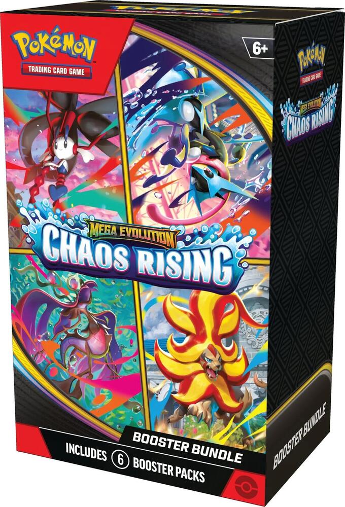 Pokemon - Mega Evolution - Chaos Rising - ME04 - Booster Bundle