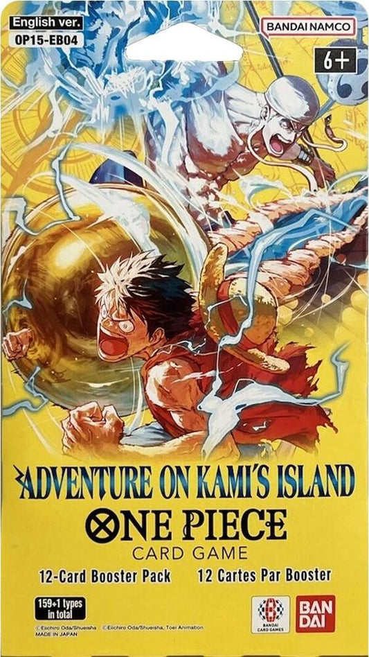 Bandai - One Piece - Adventure On Kami's Island - OP15 - Sleeved Booster Pack