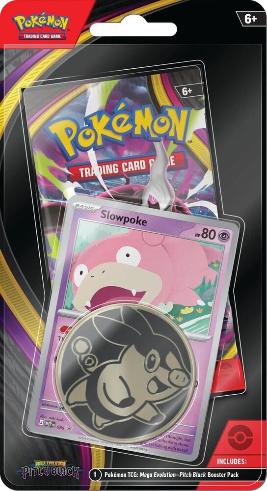 Pokemon - Mega Evolution - Pitch Black - ME05 - Checklane Blister - Slowpoke