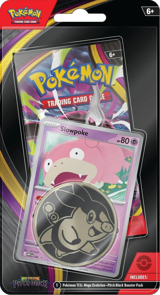 Pokemon - Mega Evolution - Pitch Black - ME05 - Checklane Blister - Slowpoke
