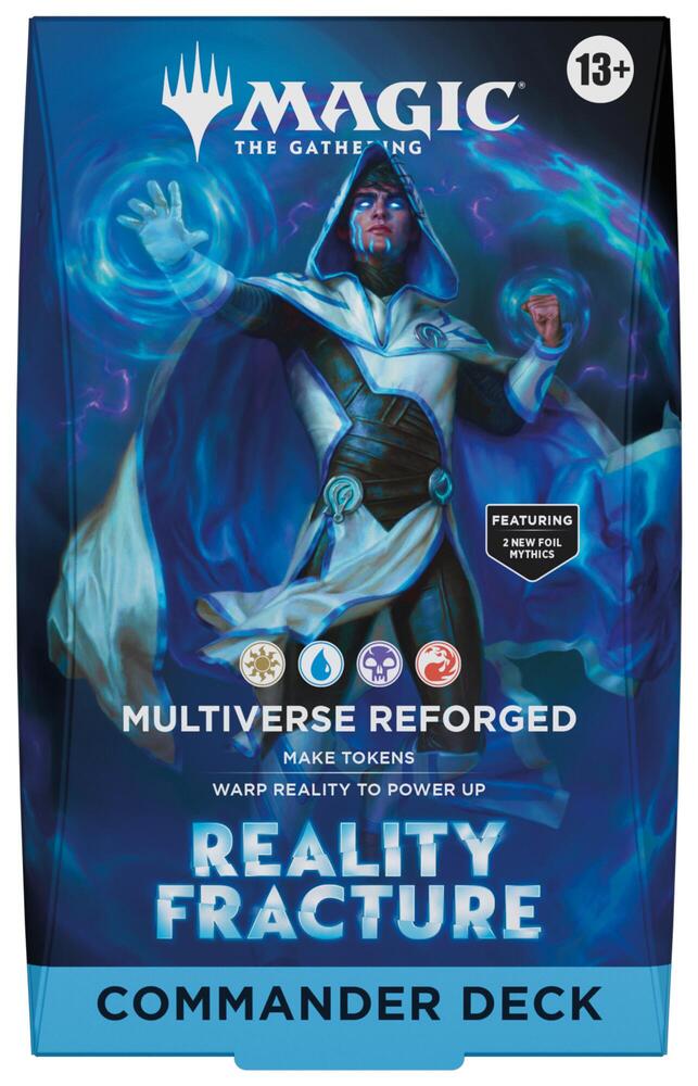 Magic The Gathering - MTG - Reality Fracture - Commander Deck - Multiverse Reforged