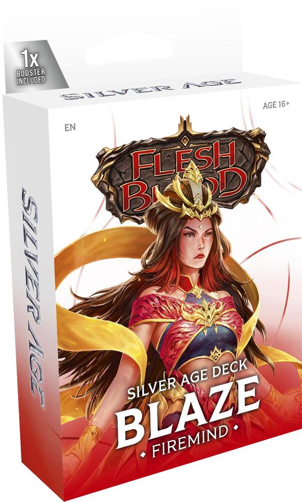 Flesh And Blood- Silver Age Chapter 3 Deck -Blaze Firemind (Wizard)