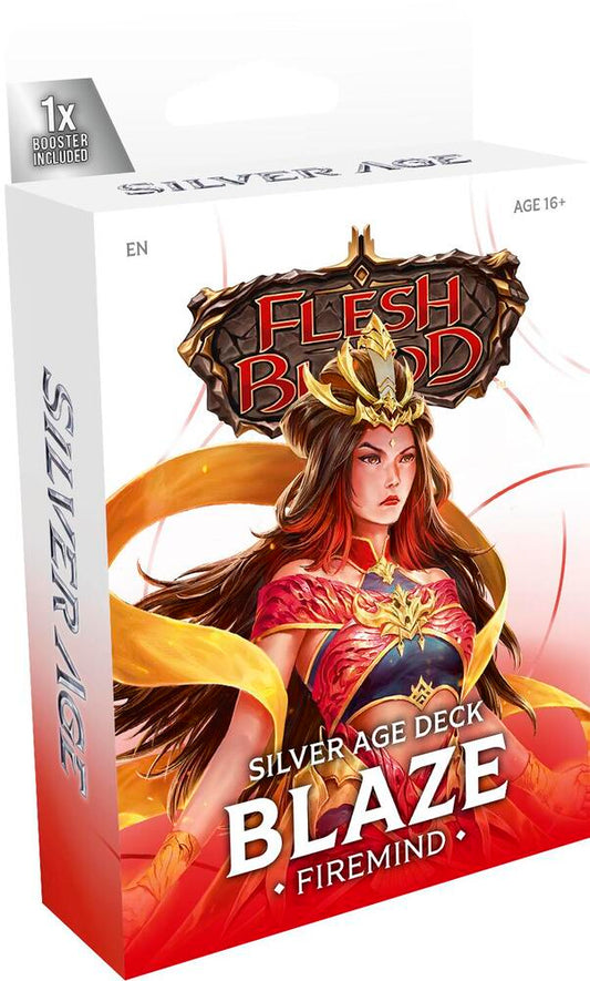 Flesh And Blood- Silver Age Chapter 3 Deck -Blaze Firemind (Wizard)