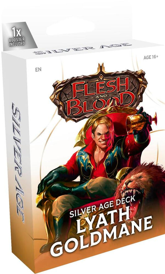 Flesh And Blood- Silver Age Chapter 3 Deck - Lyath Goldmane (Reviled Guardian)
