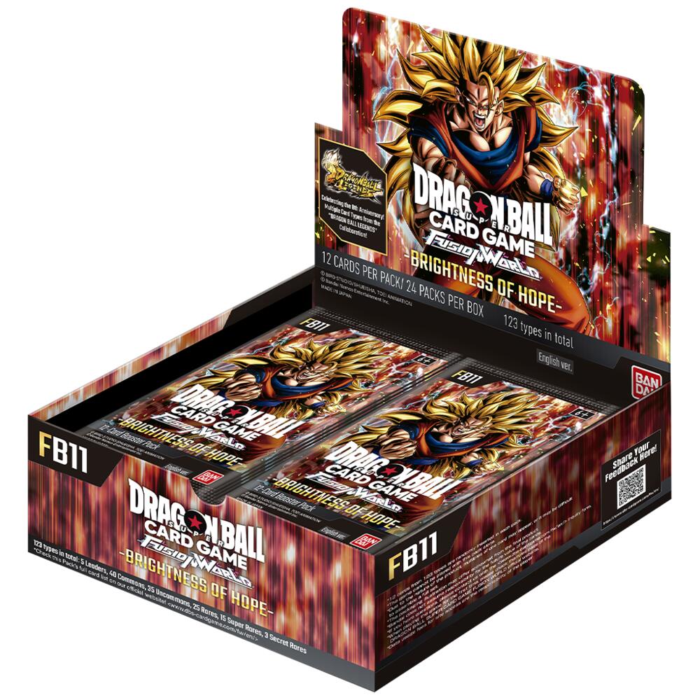 Bandai - Dragon Ball Super - Fusion World - FB11 - Brightness Of Hope - Booster Box