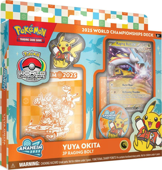 Pokemon - 2025 World Championships Deck - Anaheim USA - Yuya Okita - JP Raging Bolt