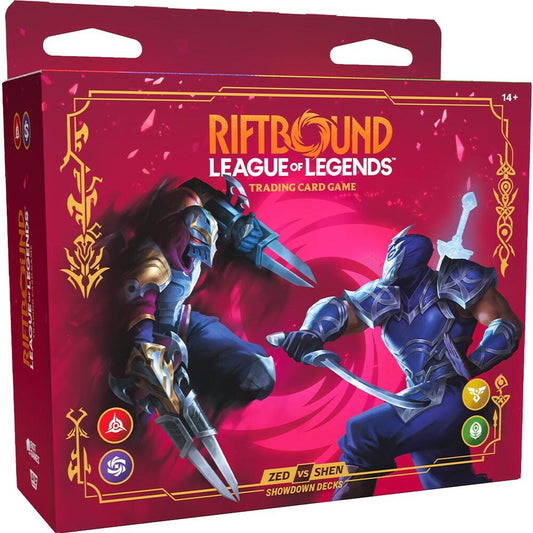 Riftbound - League Of Legends - Showdown Decks - Zed Vs Shen