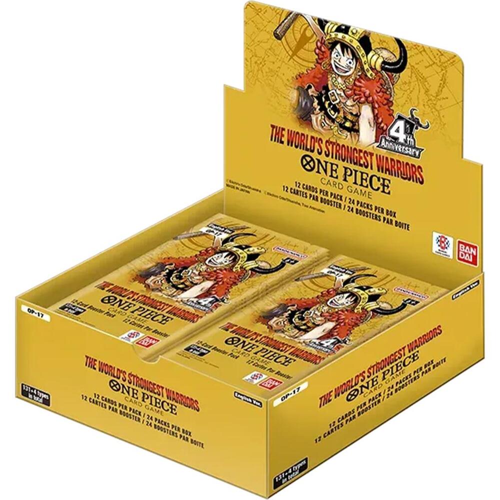 Bandai - One Piece - The World's Strongest Warriors - OP17 - Sleeved Booster Box