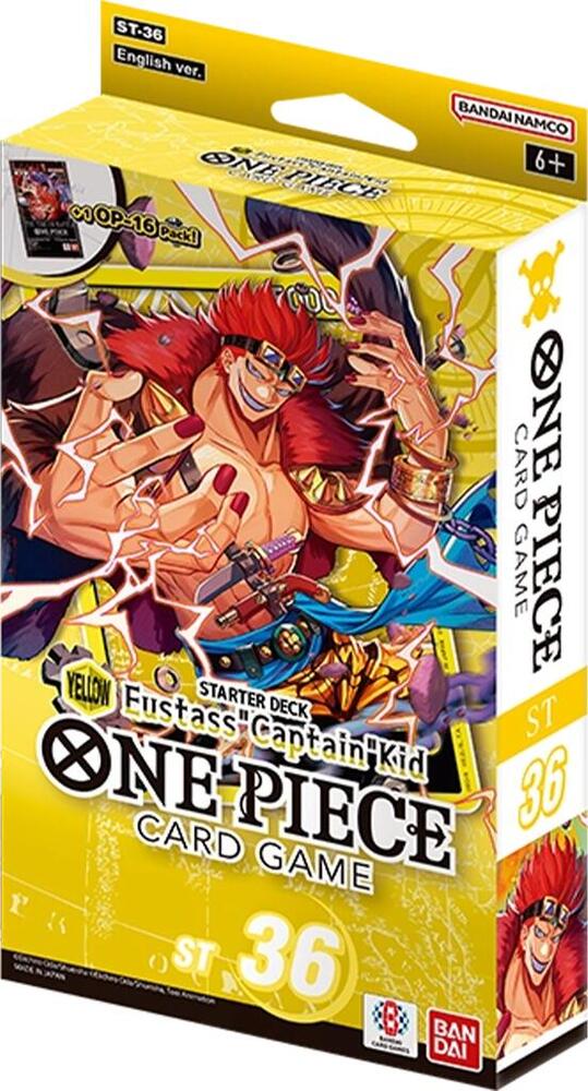 Bandai - One Piece - Starter Deck - Eustass "Captain" Kid - ST36