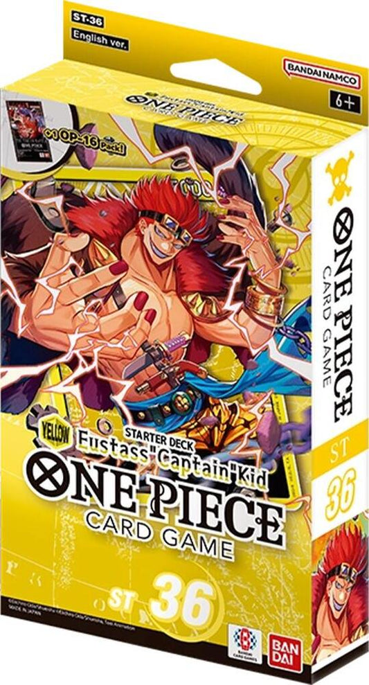Bandai - One Piece - Starter Deck - Eustass "Captain" Kid - ST36