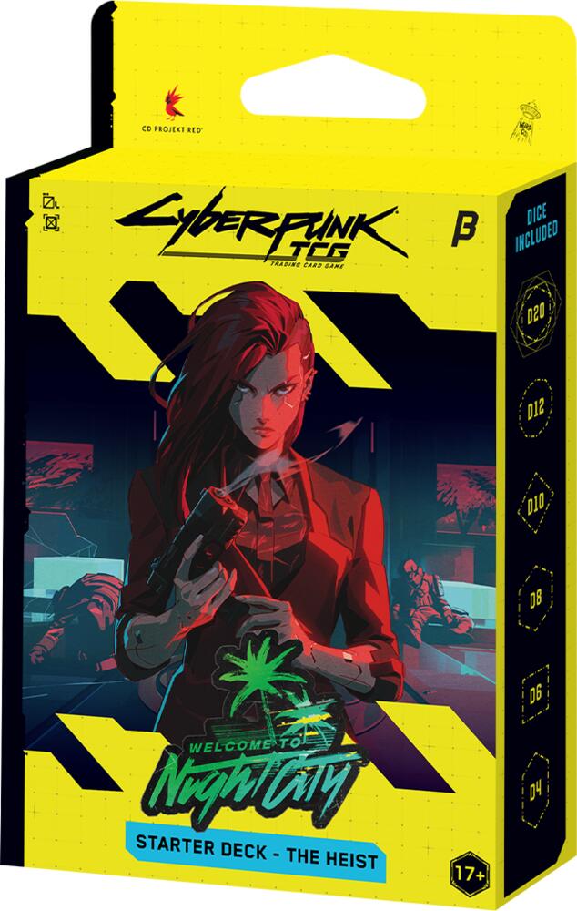 CyberPunk TCG - Welcome to Night City - Starter Deck - The Heist - Beta