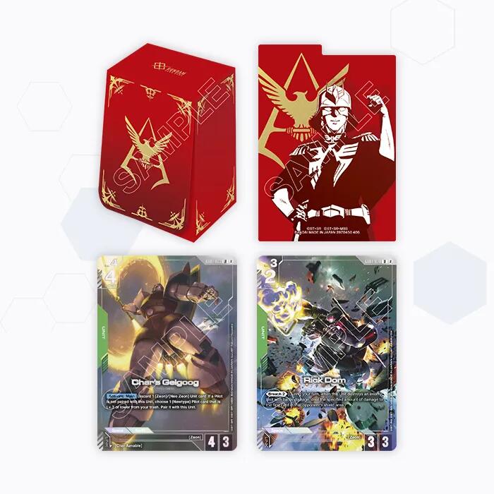 Bandai - Gundam - Official Card Case Set 02 - Deck Box