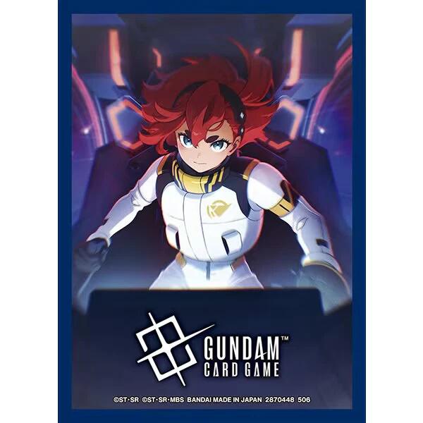 Bandai - Gundam - Official Card Sleeves - 70 Sleeves - Suletta Mercury