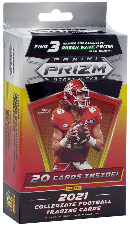 2021 Panini Prizm Draft Picks Football Hanger Box