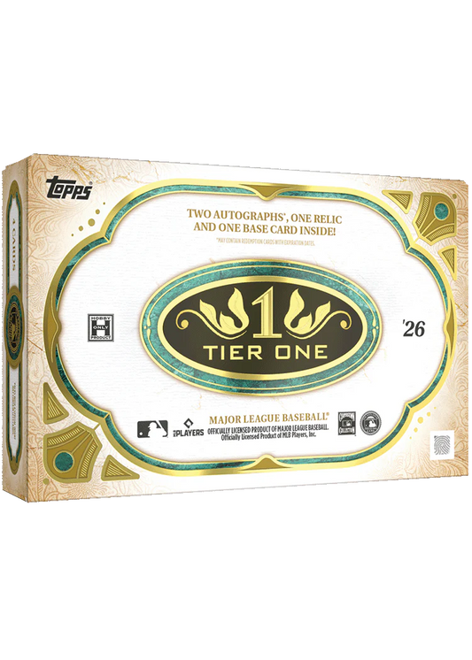 2026 Topps Tier One MLB Baseball Hobby Box