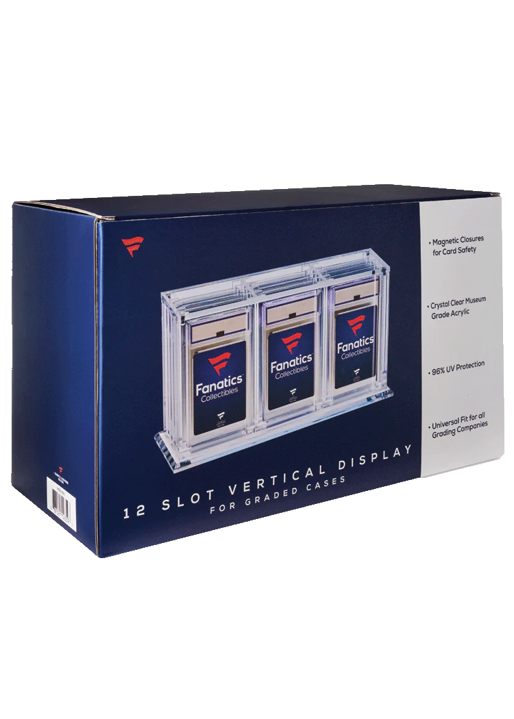 Fanatics Collectibles 12 Slot Vertical Graded Card Acrylic Case