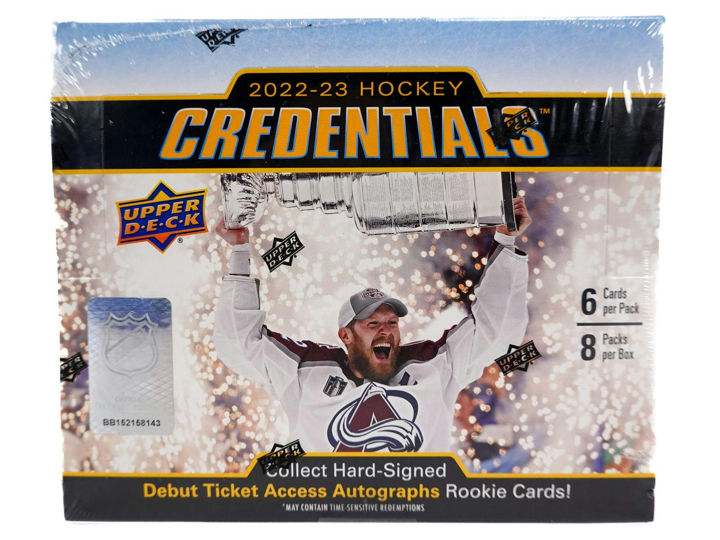 2022-2023 Upper Deck Credentials Hockey Hobby Box