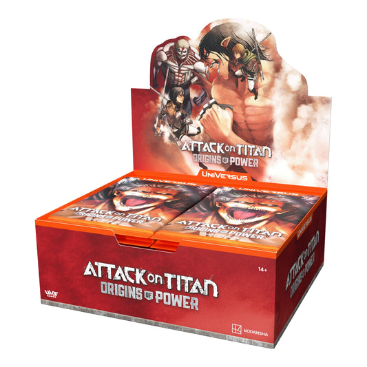 Universus - Attack On Titan - Origins of Power - Booster Box