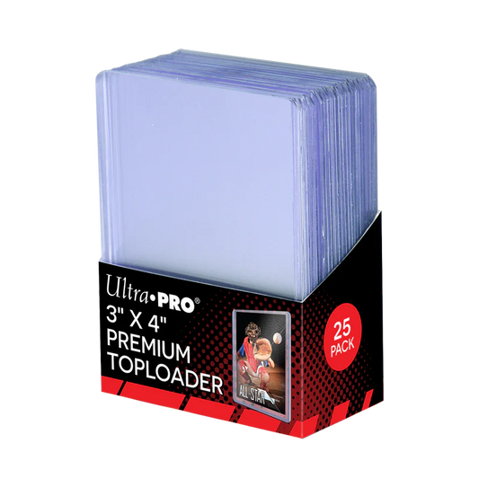 Ultra Pro - 3x4 - Premium Toploader - 25 Pack