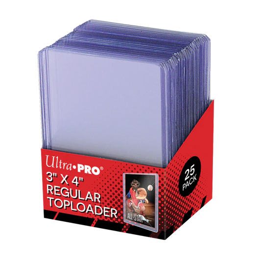 Ultra Pro - 3x4 - Regular - Toploader - 25 Pack