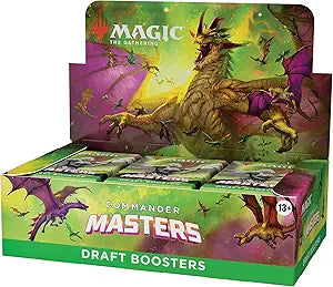 Magic the Gathering - MTG - Commander Masters - Draft Booster Box