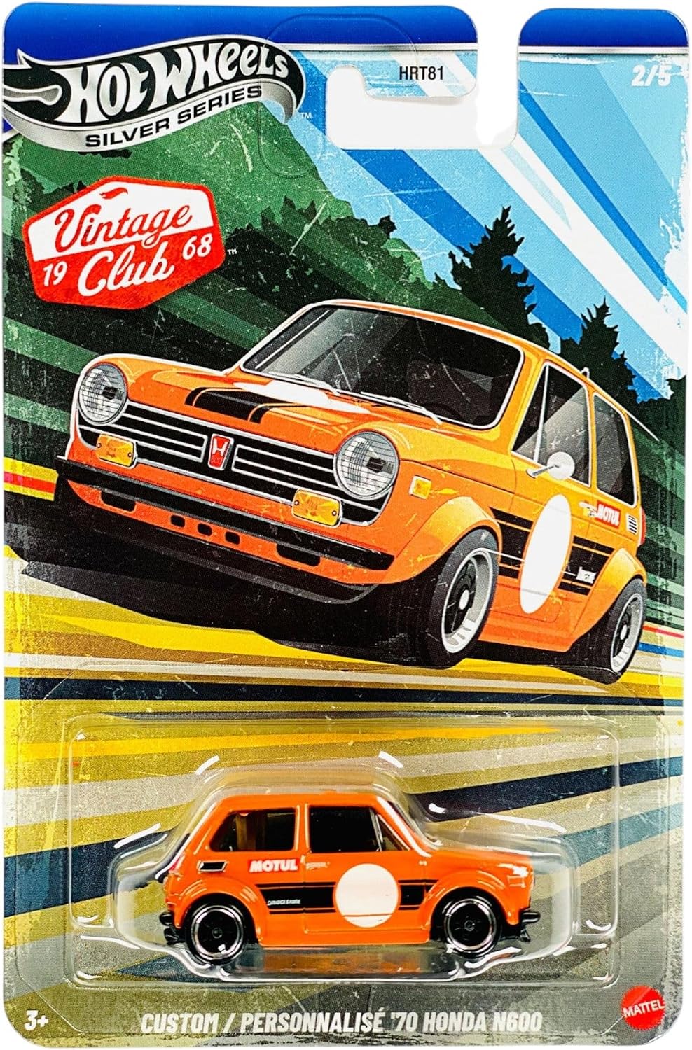 Hot Wheels Vintage Club 1968 Custom / Personalise '70 Honda N600